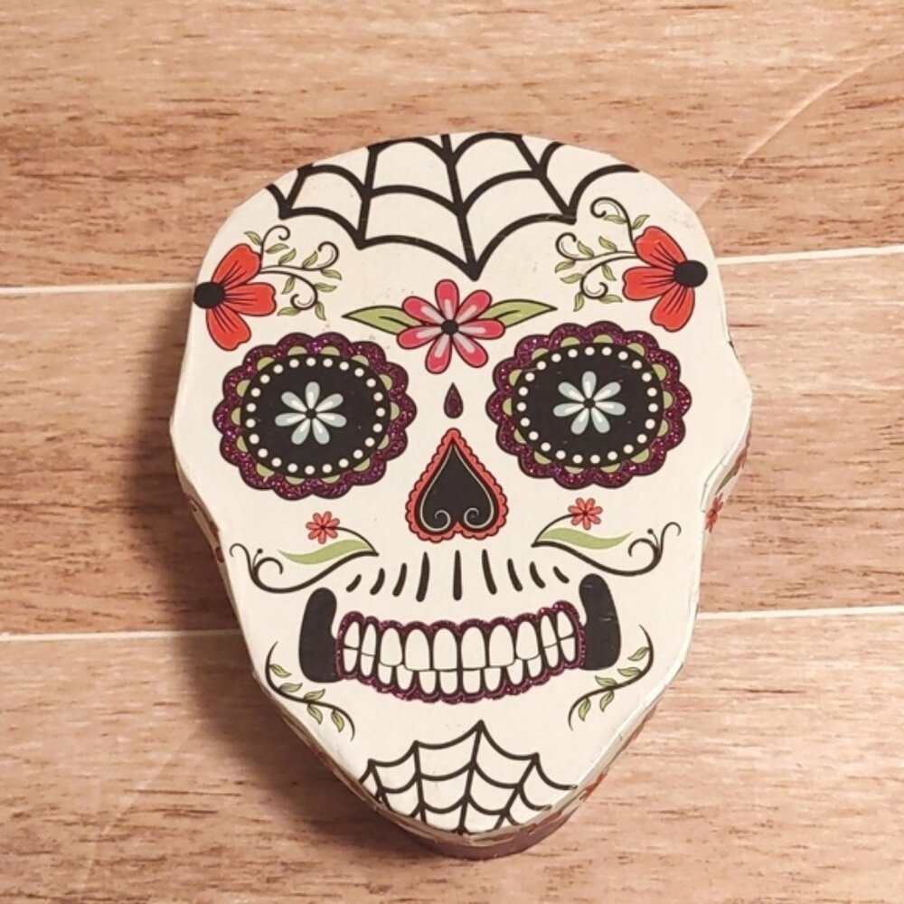 Skull paper gift box halloween birthday muerto creative